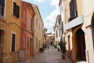Alte Häuser auf Mallorca