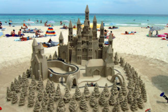 Touristen auf Mallorca