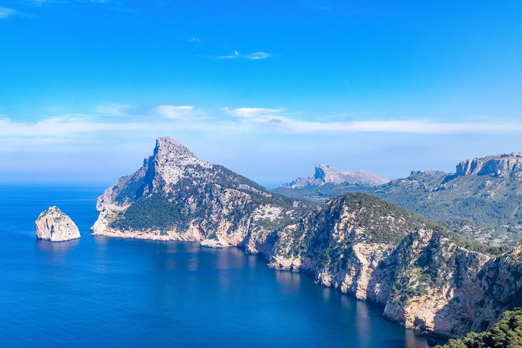 Wanderweg auf Mallorcas Halbinsel Formentor